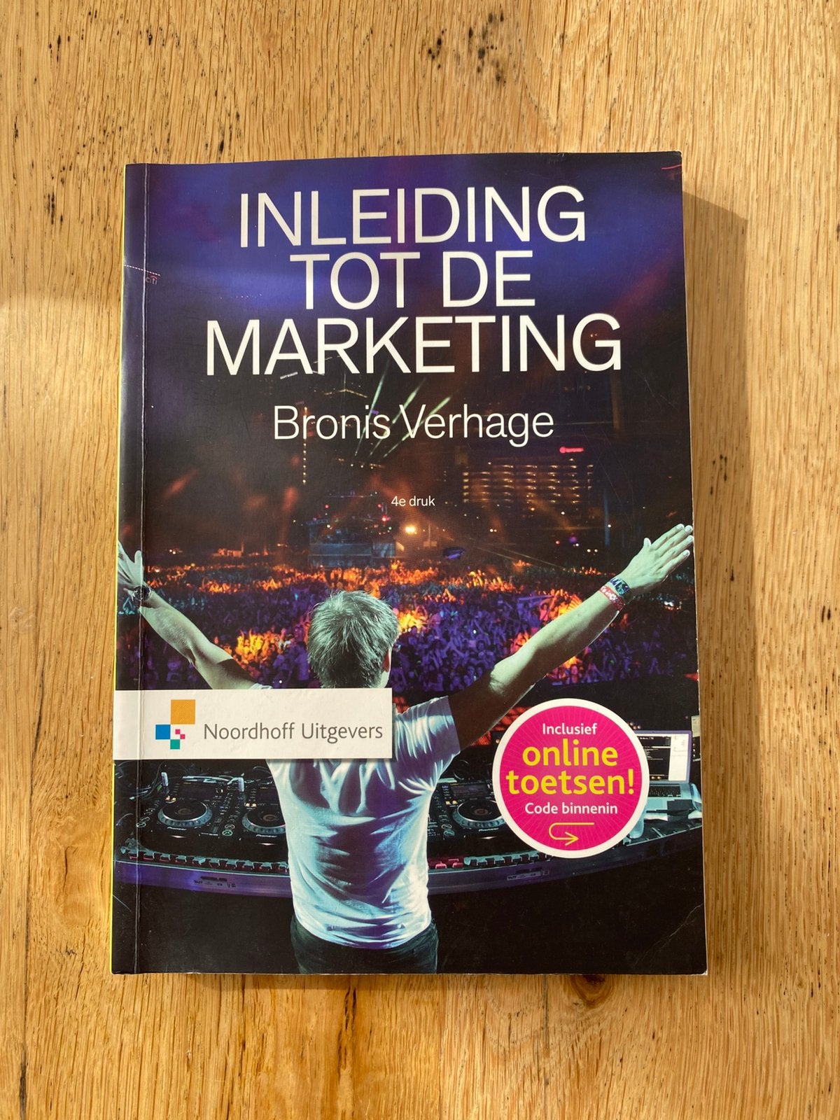 Bronis Verhage - Inleiding tot de marketing, Ophalen of Verzenden, Zo goed als nieuw, Bronis Verhage, Economie en Marketing