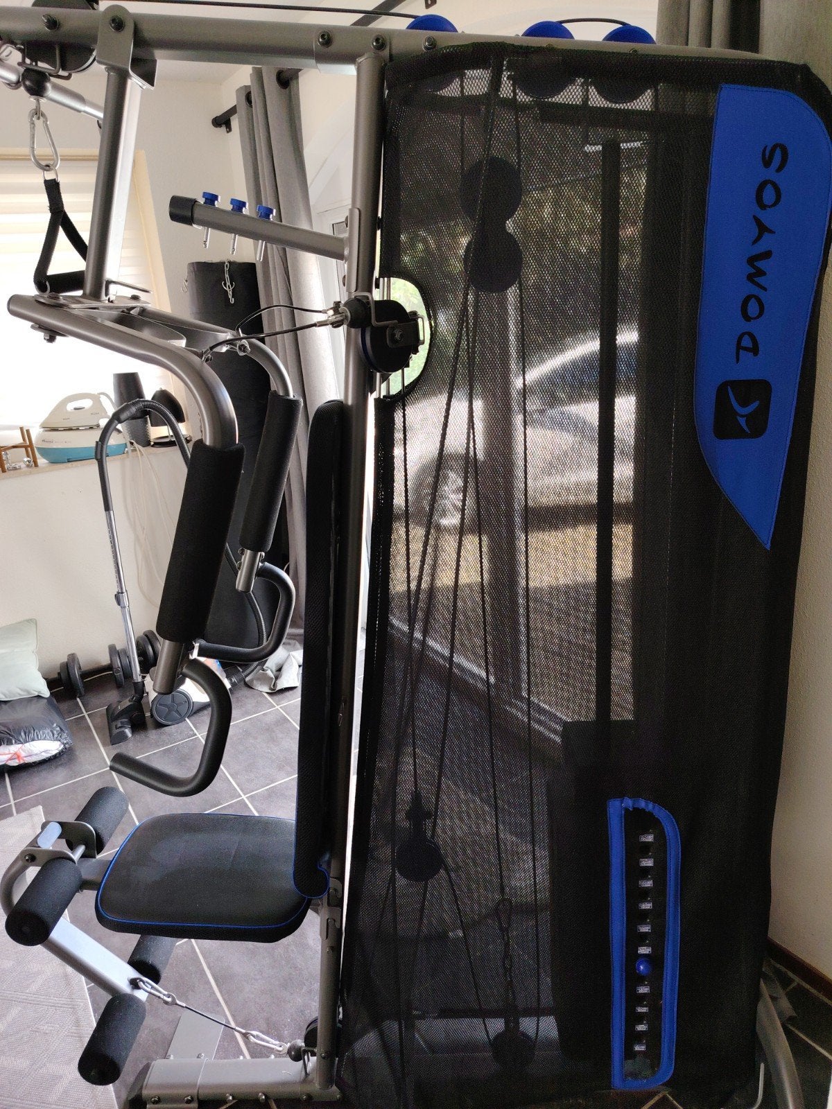 Fitnes Apparaat Domyos, Ophalen, Zo goed als nieuw, Benen, Krachtstation
