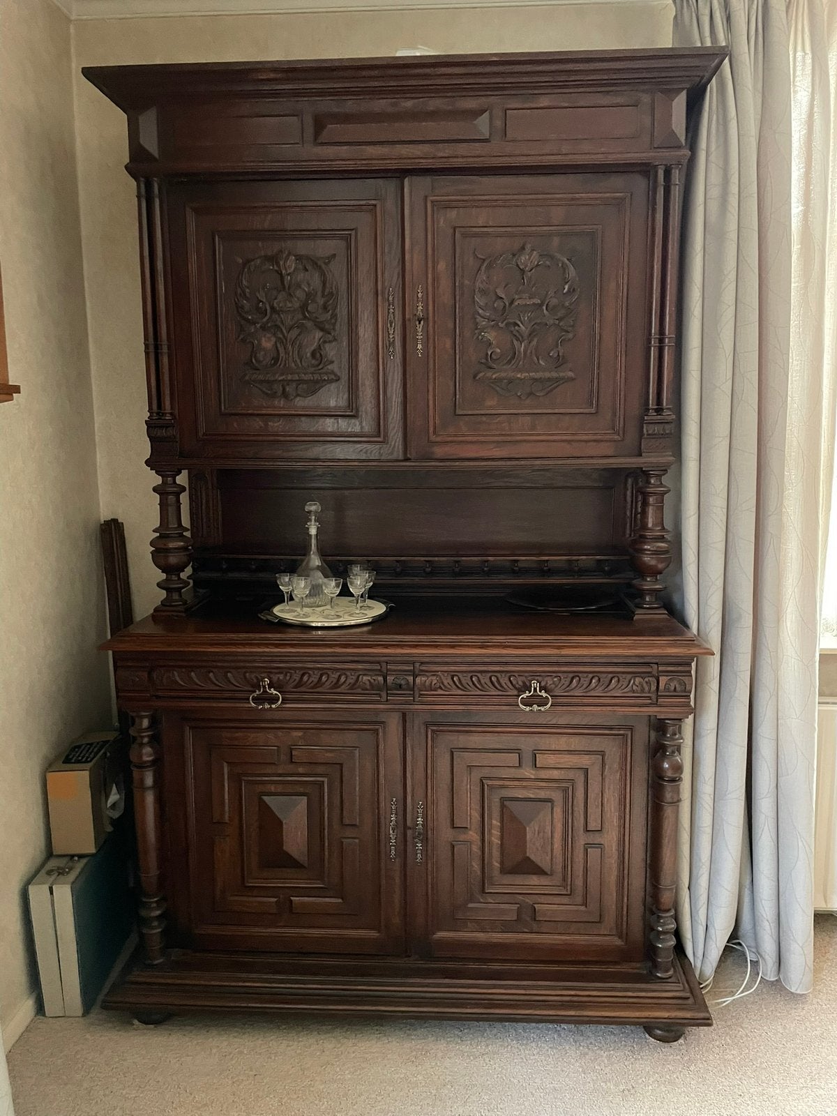 Buffetkast Henri II Franse stijl, Ophalen