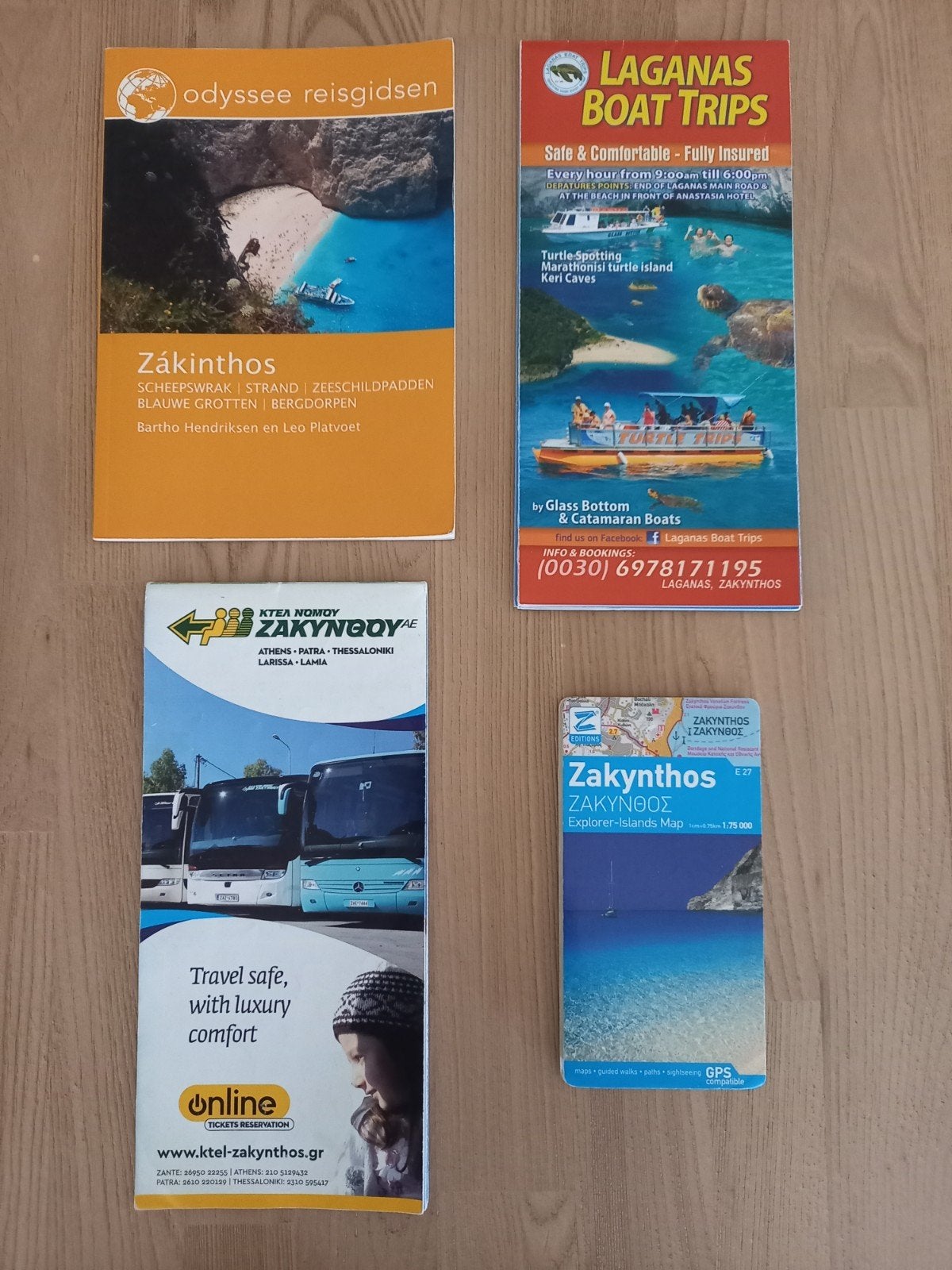 Reisgids Zákinthos met overzichtskaartjes, Bartho Hendriksen, Europa, Reisgids of -boek, Ophalen