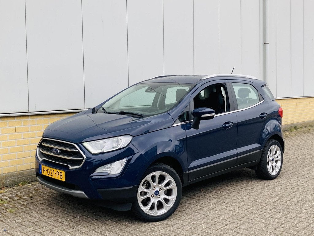 Ford EcoSport 1.0 EcoBoost Titanium Afneembare Trekhaak - Na, Auto's, Ford, Voorwielaandrijving, 125 pk, Gebruikt, Ecosport