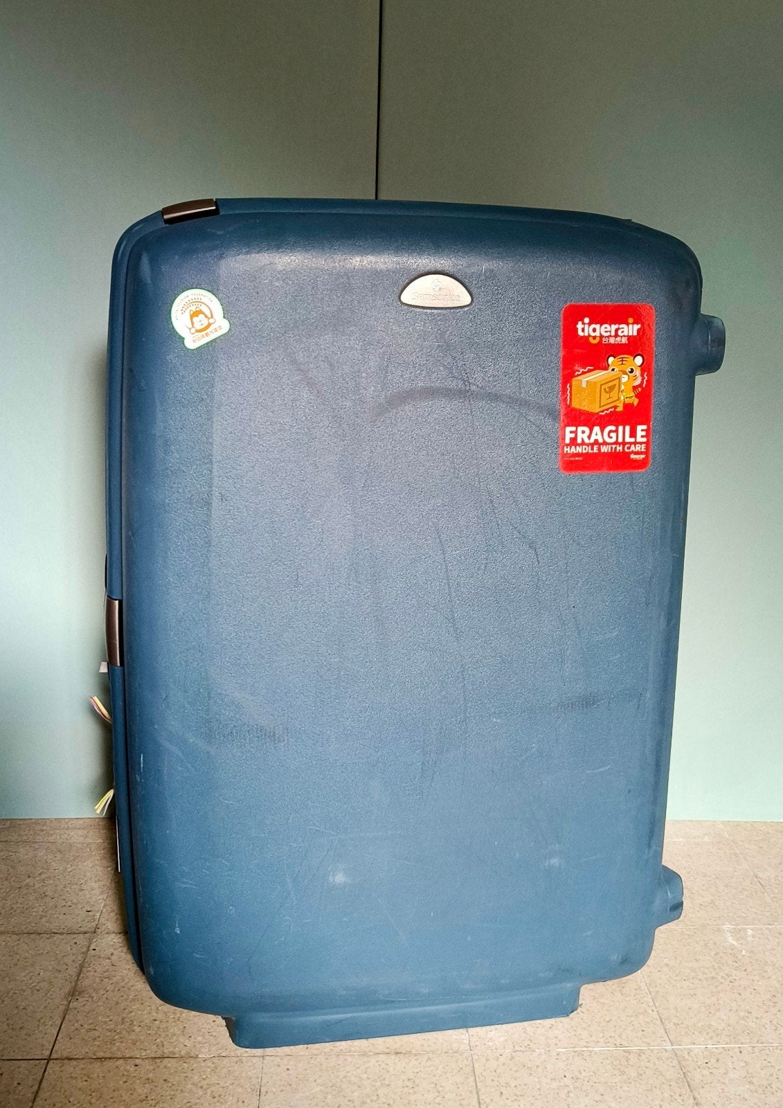 Samsonite trolley koffer in goede staat, Gebruikt, Hard kunststof, 45 tot 55 cm, Ophalen of Verzenden