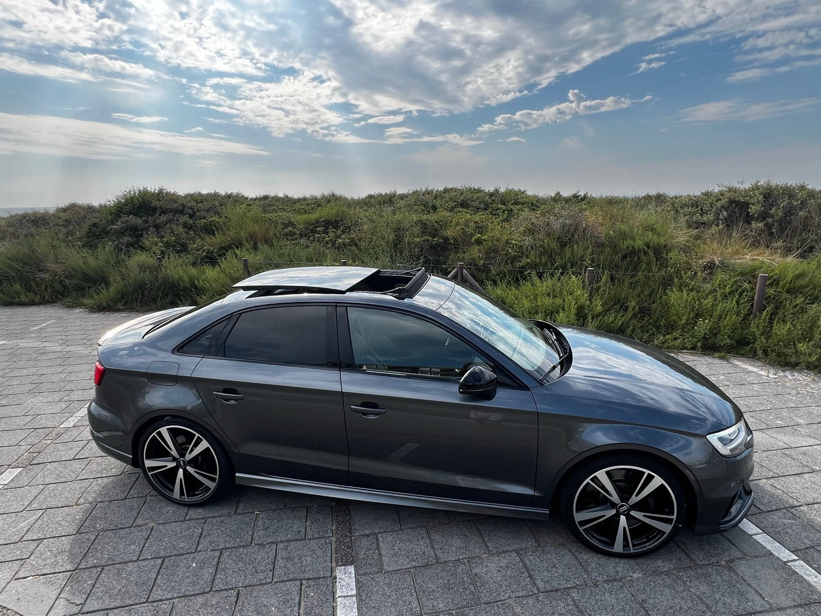 Audi A3 RS3 2.5 Tfsi 400pk S Tronic Quattro 2018 Grijs, Automaat, 1490 kg, Vierwielaandrijving, Particulier