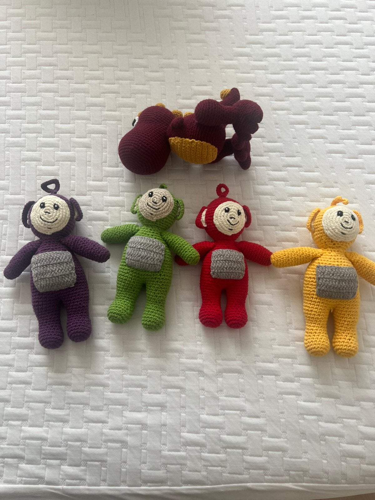 Handgebreide poppetjes, Ophalen, Zo goed als nieuw