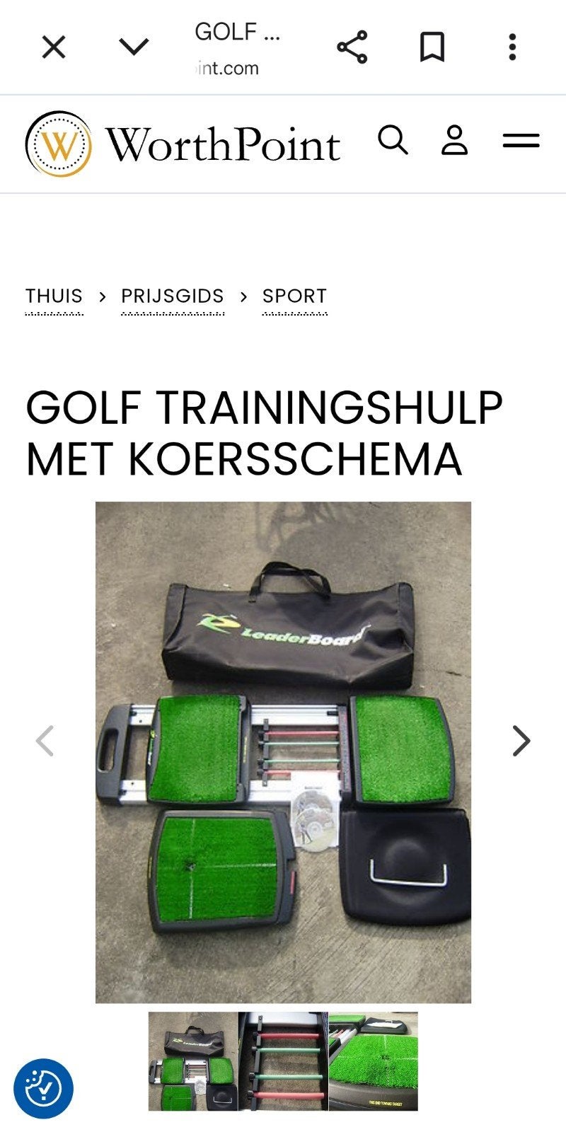 Golf LeaderBoard Stuard appleby, Ophalen, Gebruikt, Overige typen, Overige merken
