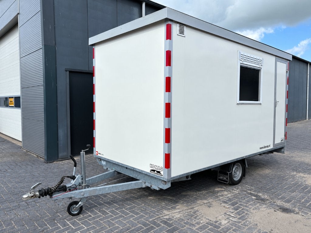 Te koop nieuwe snelverkeer schaftwagen bouwkeet met berging, Ophalen, Nieuw