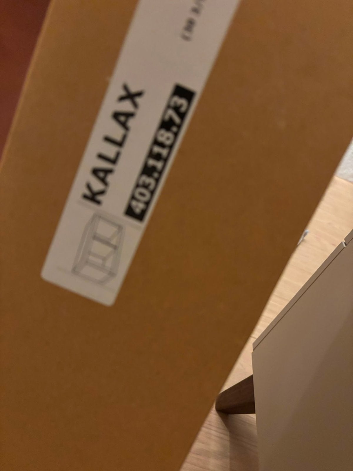 Nieuwe Kallax kast 2 vakken zwart/bruin, Ophalen, Nieuw