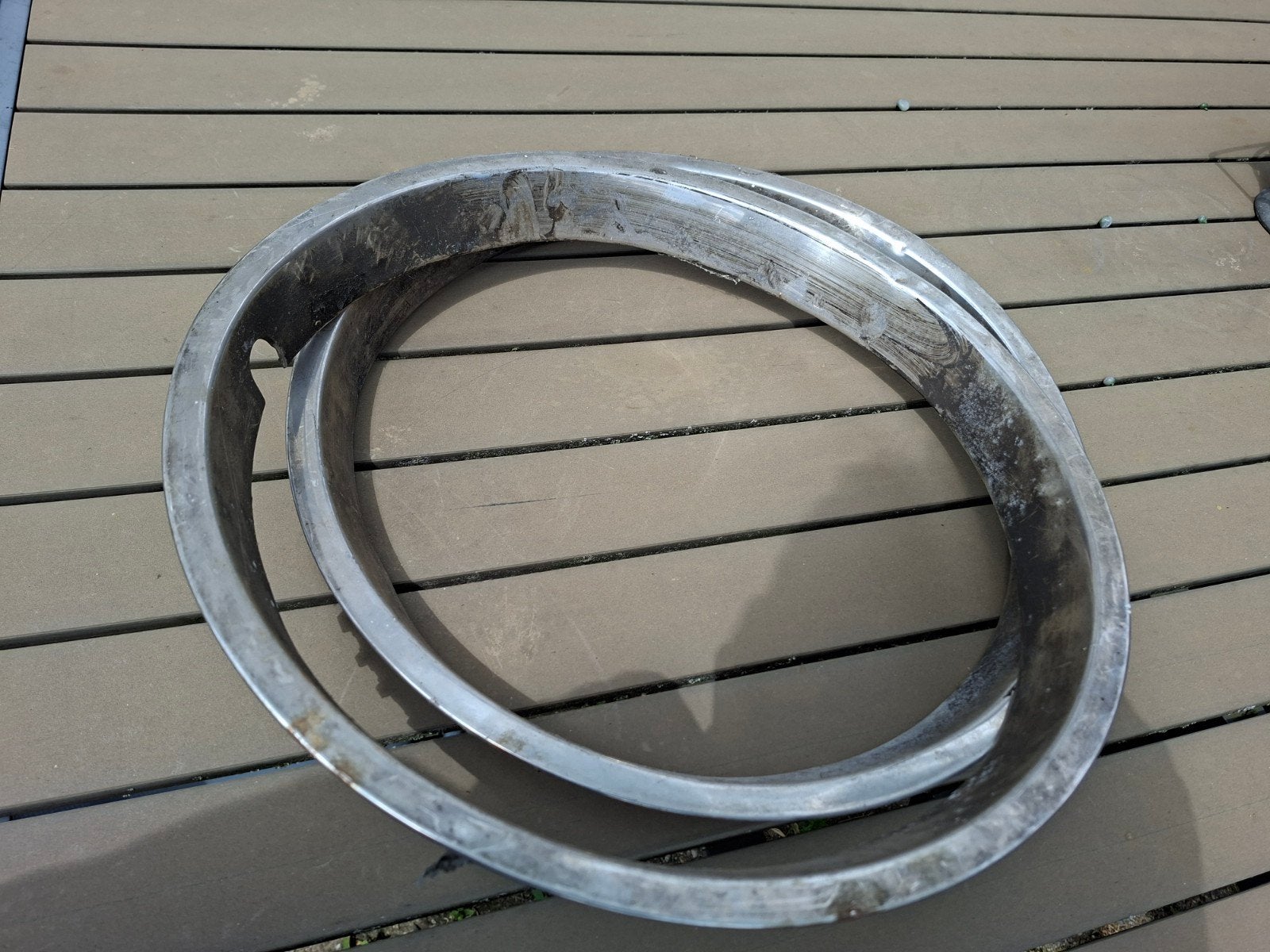 Chroomringen maat 15 inch, Auto diversen, Ophalen of Verzenden