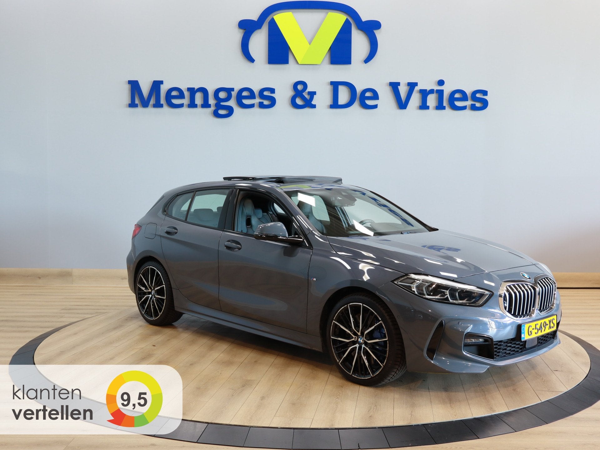 BMW 1-serie 116d Executive Edition M Sport | Airco ECC | Pan, Auto's, 12 maanden, 730 kg, Gebruikt, 116 pk