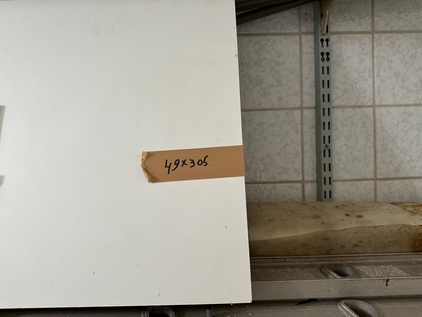 Trespa plaat 49x305 cm nieuw, Doe-het-zelf en Verbouw, Ophalen, Gebruikt, HPL, Minder dan 20 mm