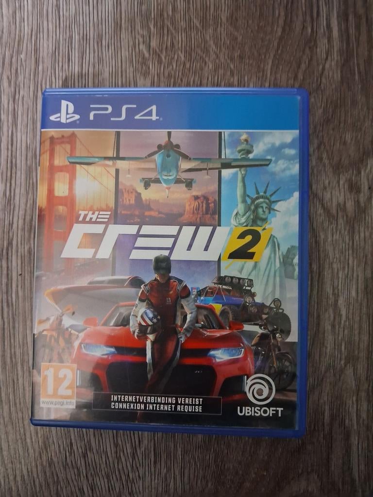 The Crew 2 PS4 - Racegame met open wereld, Online, 1 speler, Racen en Vliegen, Ophalen of Verzenden