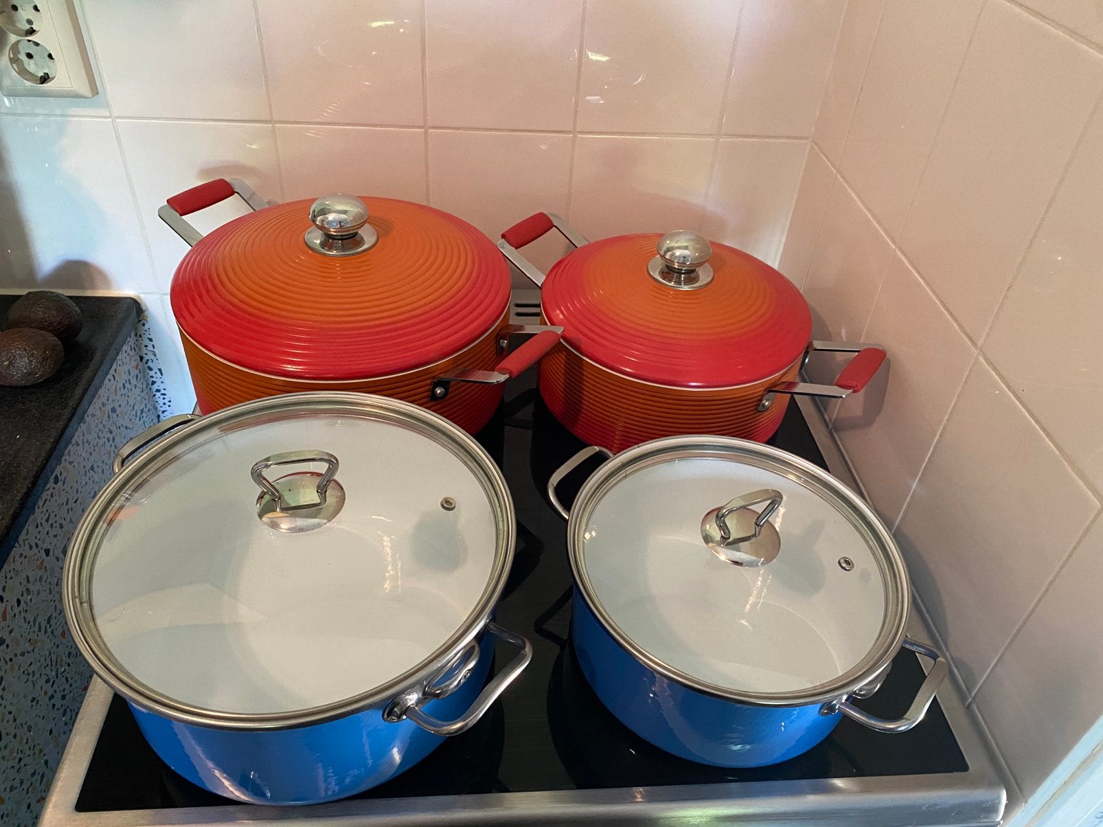Keuken potten, Ophalen of Verzenden, Zo goed als nieuw, Overige materialen, Pot, Bus of Blik
