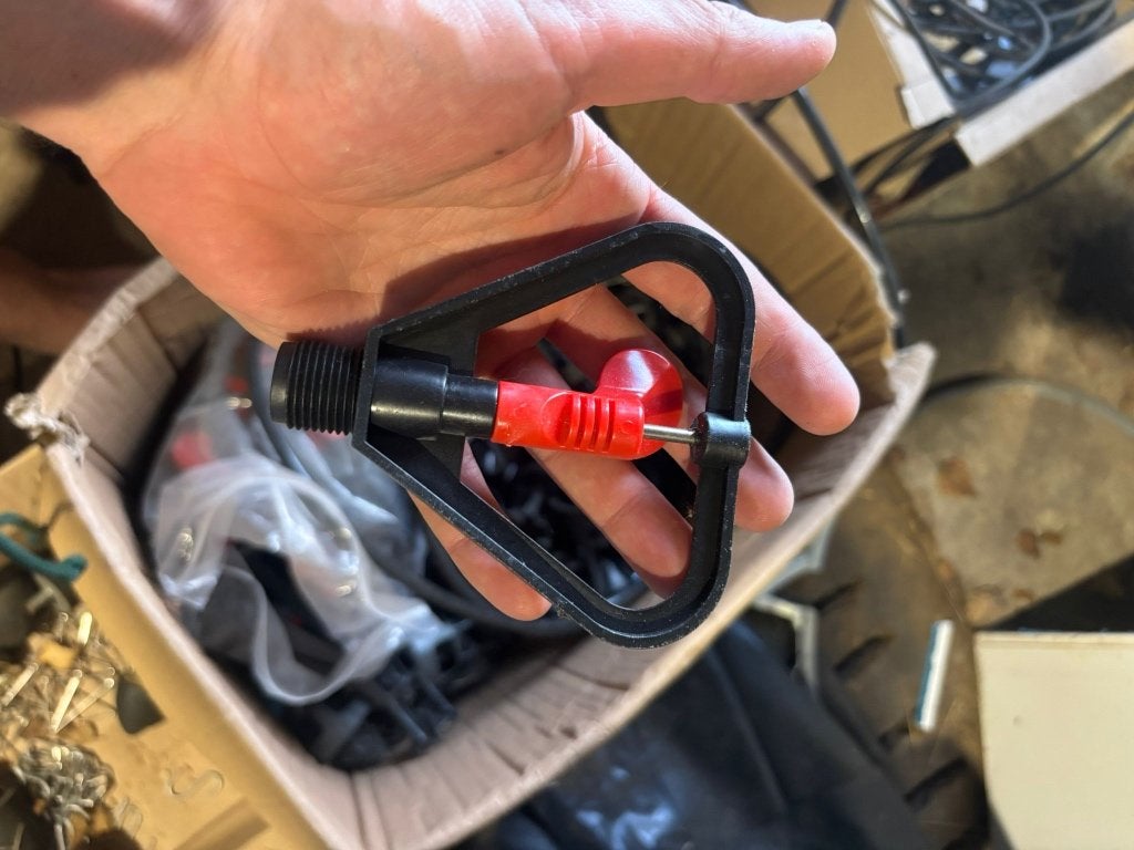 Microsproeier, voor dak. 16mm, Ophalen of Verzenden, Zo goed als nieuw, Overige typen