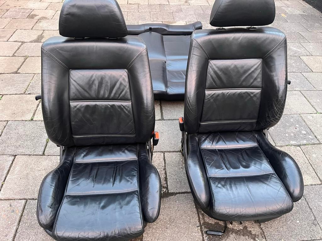 Zwart Lederen interieur golf 3 cabrio, Auto-onderdelen, Ophalen, Gebruikt, Volkswagen