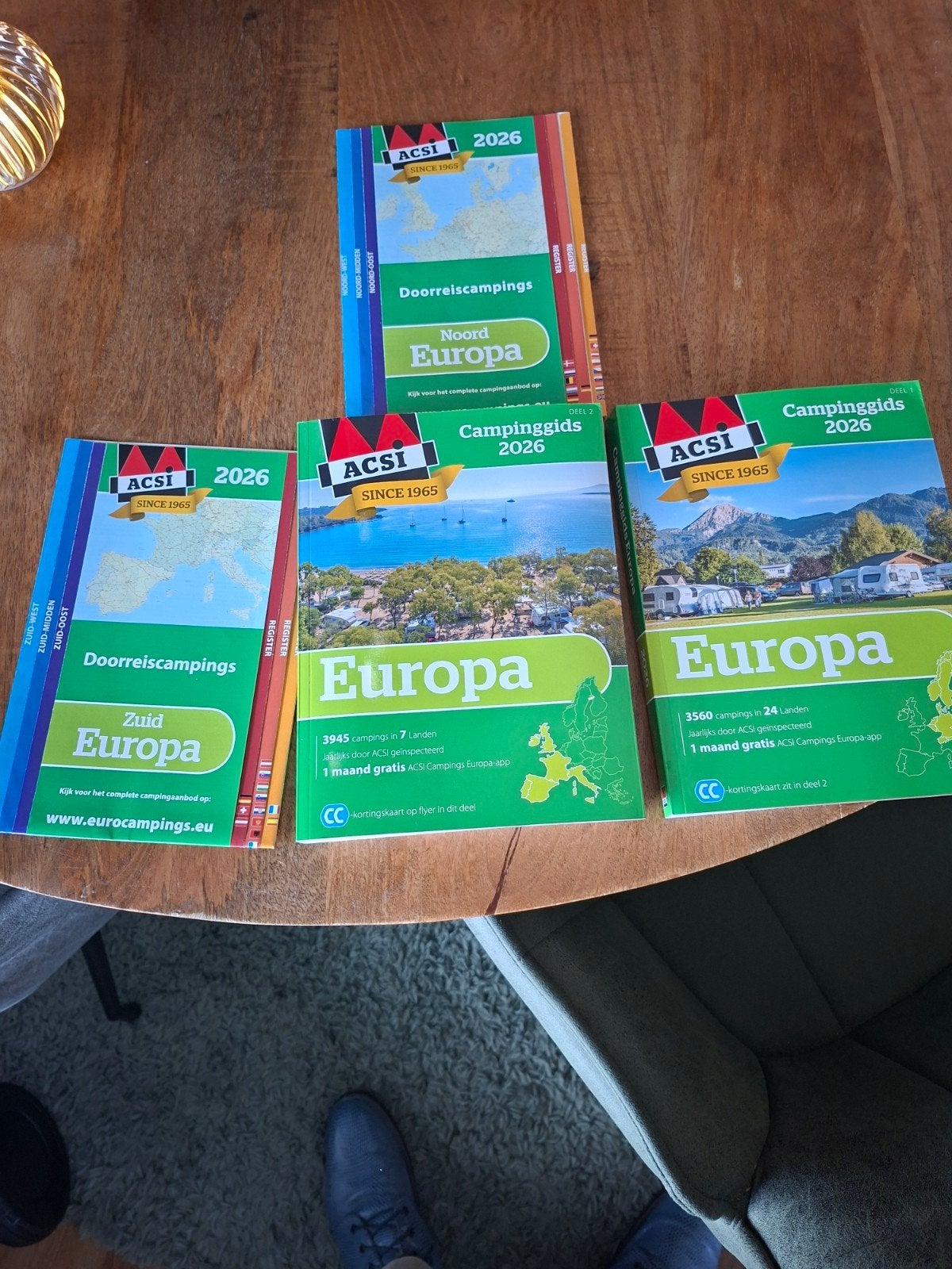 acsi Camping gids, Overige merken, Europa, Nieuw, Ophalen of Verzenden