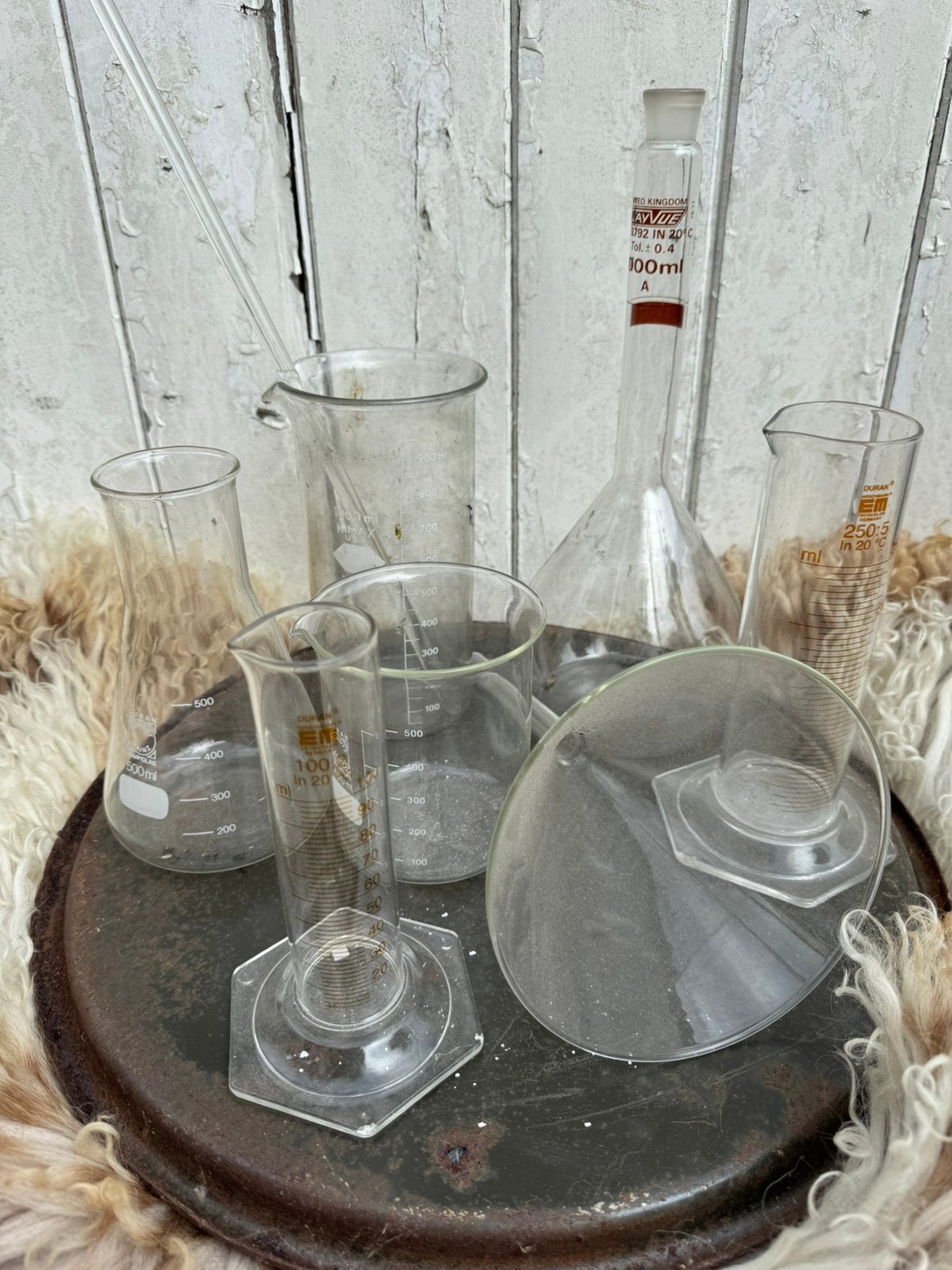 Set laboratorium glas 7 stuks, Ophalen