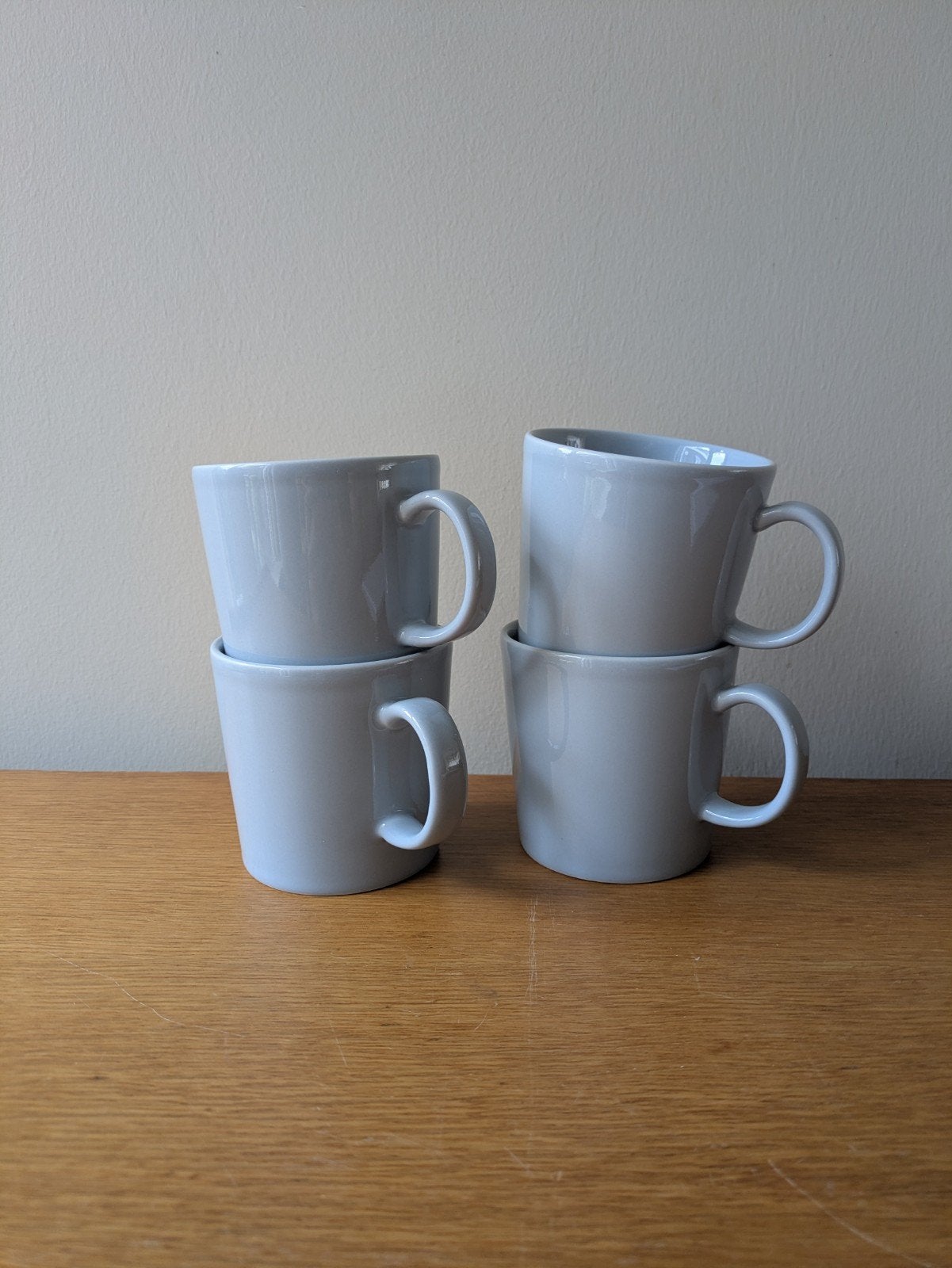 Iittala Teema mok grijs 0.3 liter, Overige merken, Zo goed als nieuw, Overige stijlen, Porselein