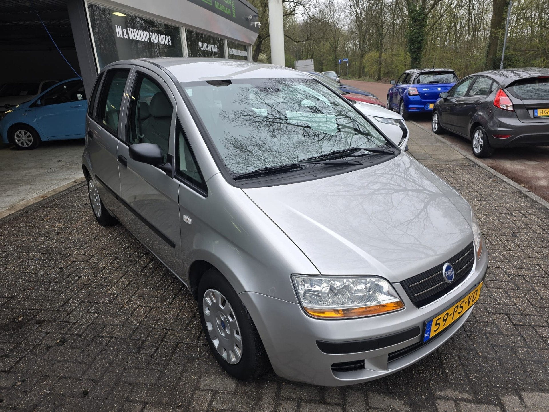 Fiat Idea 1.4-16V Dynamic | AUTOMAAT | AIRCO | NIEUWE APK |, Voorwielaandrijving, Stof, Gebruikt, Idea