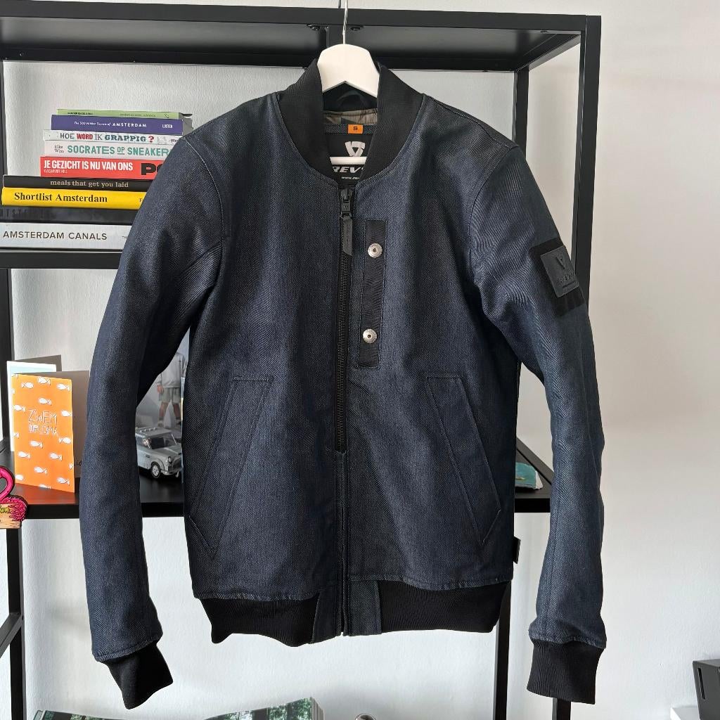 REV’IT! Intercept Motorjas – maat S – incl protectors - ZGAN, Ophalen, Jas | textiel, REV’IT, Dames
