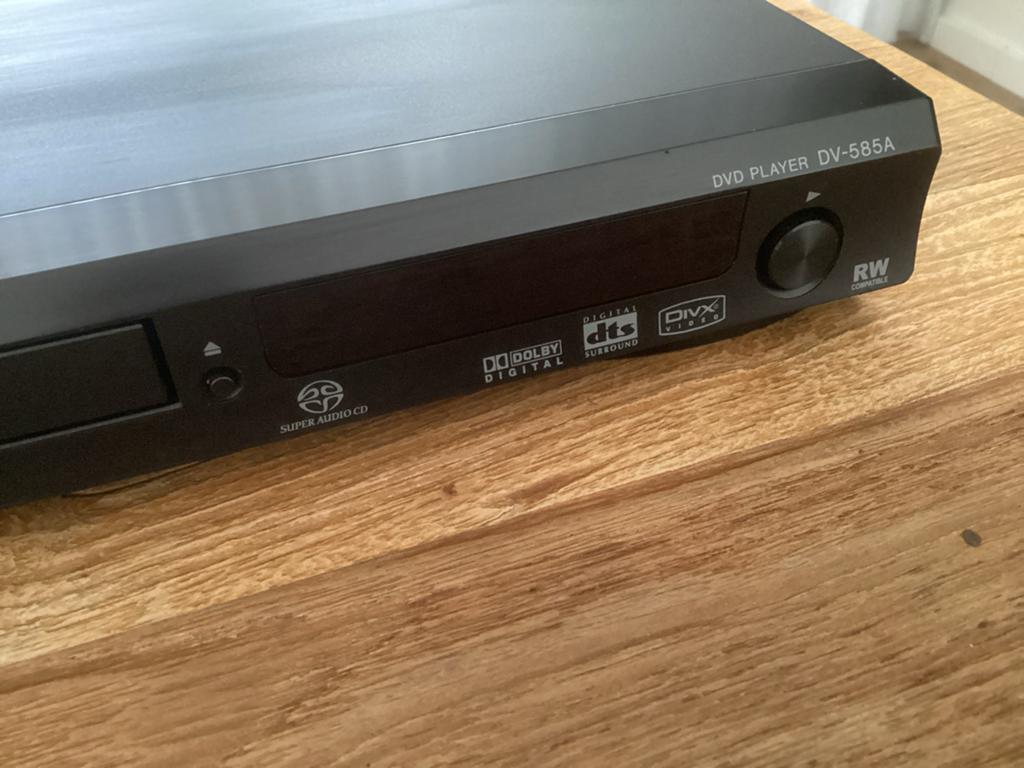 Pioneer DV-585A DVD-speler - DivX, Dolby Digital, DTS, Ophalen of Verzenden, Gebruikt