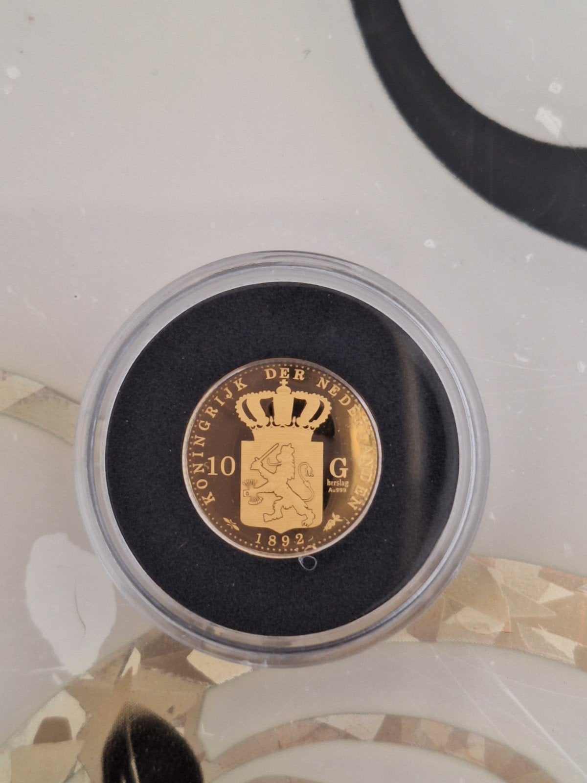 2x Gouden 10 Gulden Munt Koningin Wilhelmina 1892, Koningin Wilhelmina, Losse munt, 10 gulden, Goud