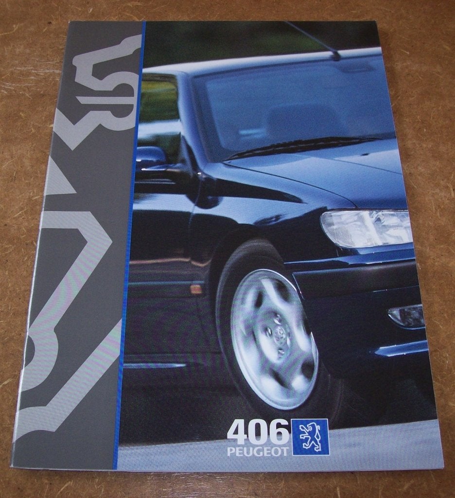 brochure Peugeot 406 modellen 1996, Ophalen of Verzenden, Nieuw, Peugeot