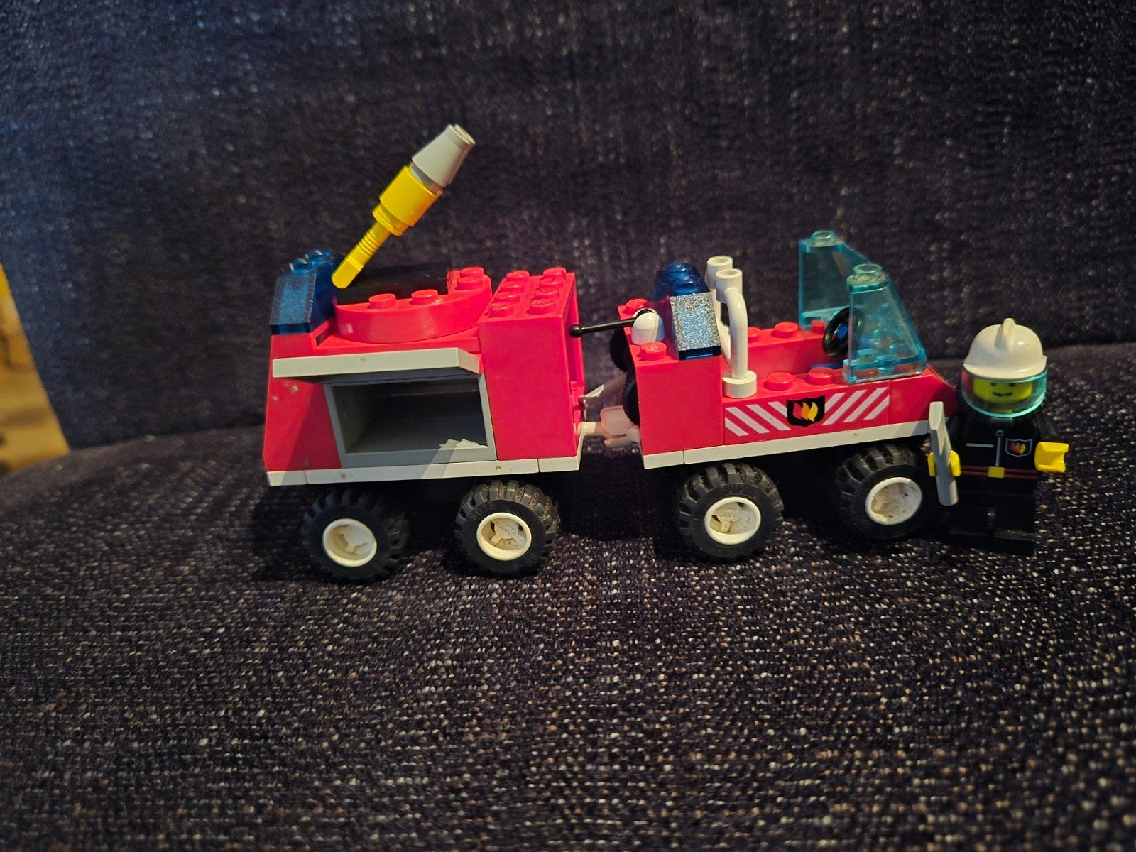 LEGO 6486 Fire Chief Brandweerwagen 1997 Compleet, Gebruikt, Overige thema's, Lego, Compleet