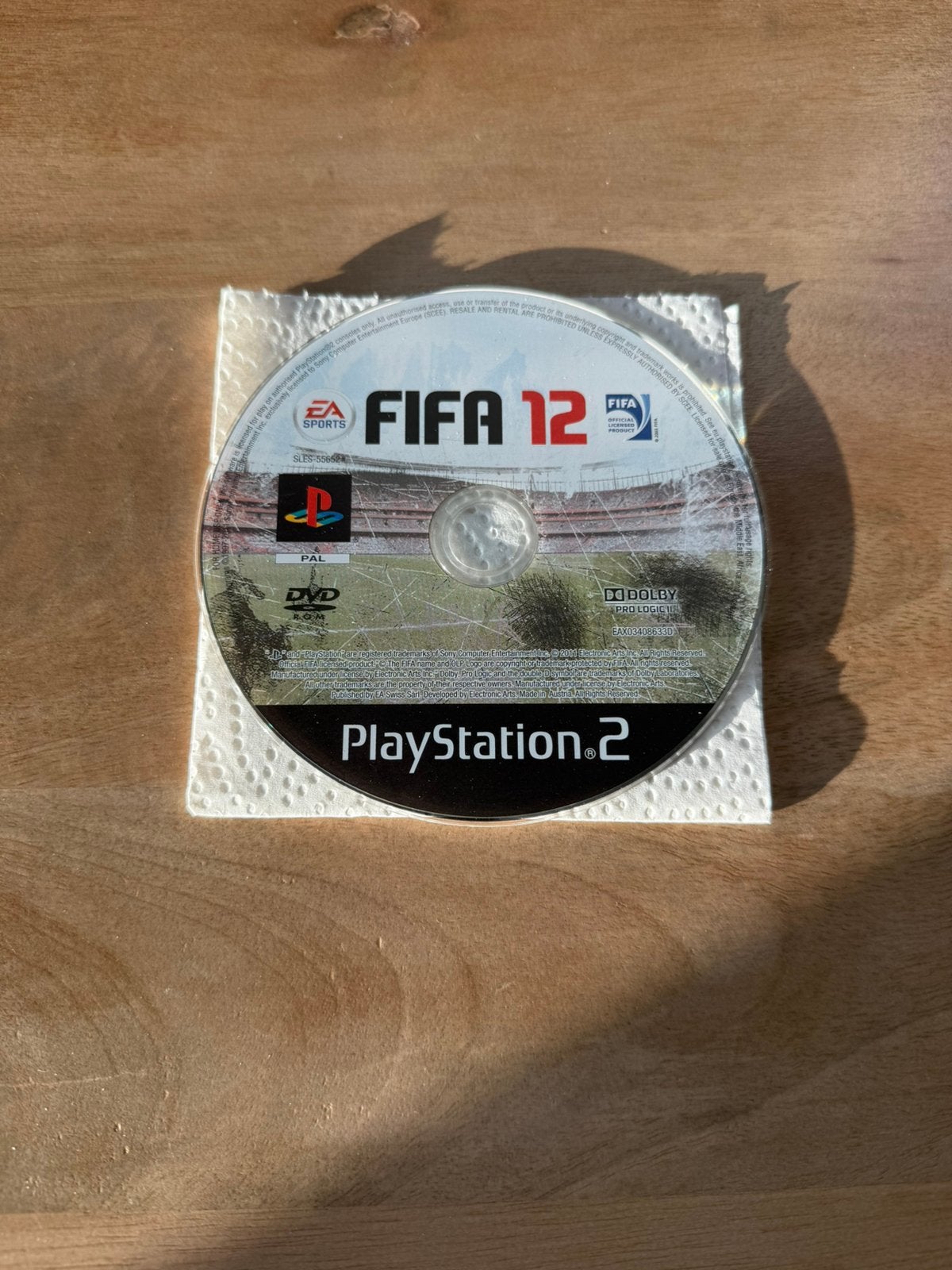 Fifa 12 (losse disc) - PlayStation 2, Spelcomputers en Games, Games | Sony PlayStation 2, Ophalen of Verzenden