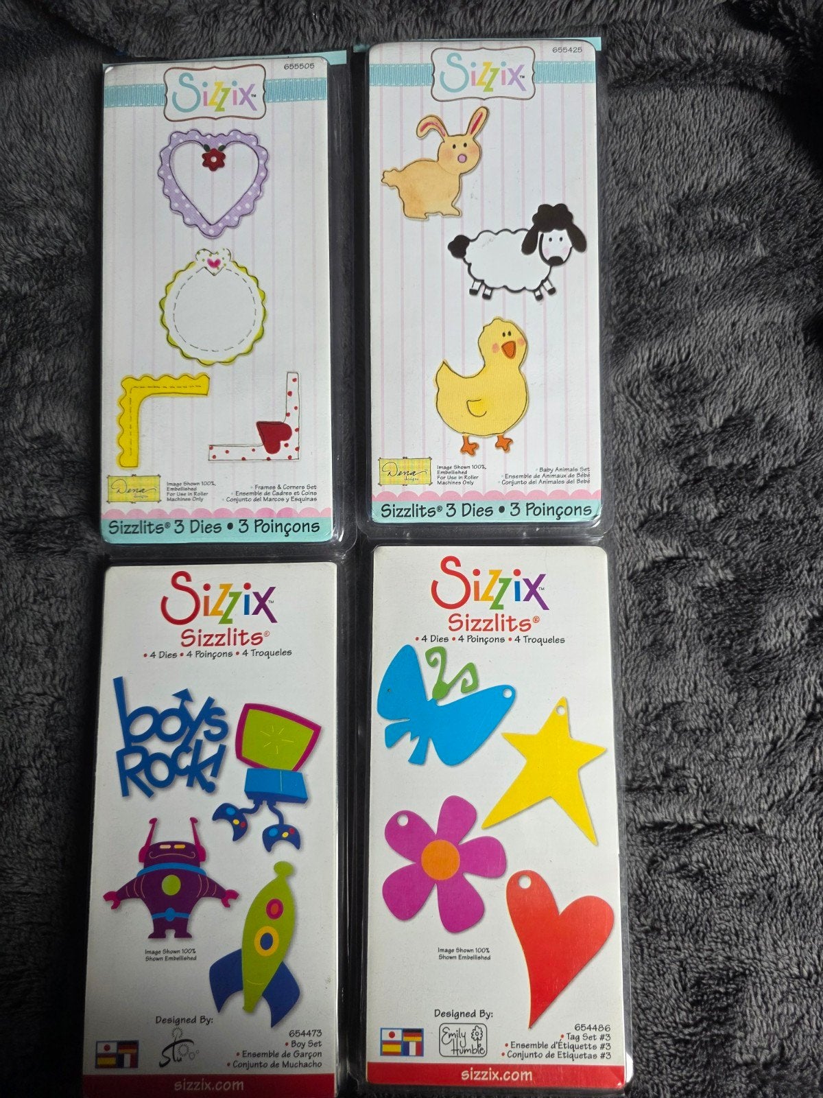 Diverse Sizzix Sizzlits snijmallen per set, Ophalen of Verzenden, Nieuw, Gereedschap of Toebehoren