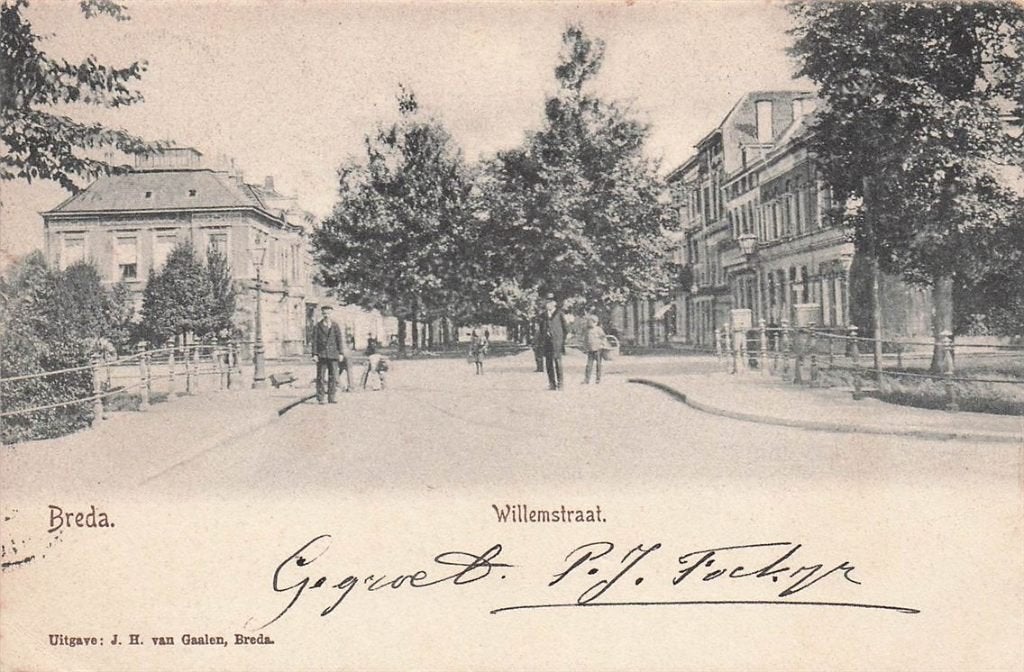 702-335-043 Breda Willemstraat, Verzenden, Voor 1920, Noord-Brabant
