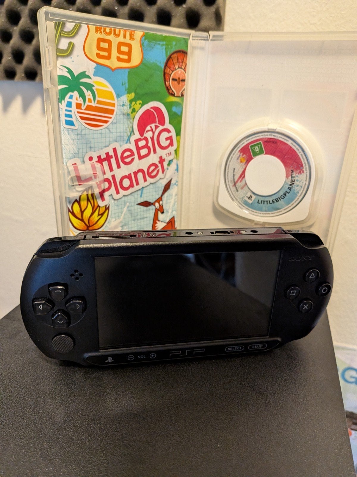 Sony PSP Street inclusief Game, Ophalen, Zwart, PSP, Gebruikt