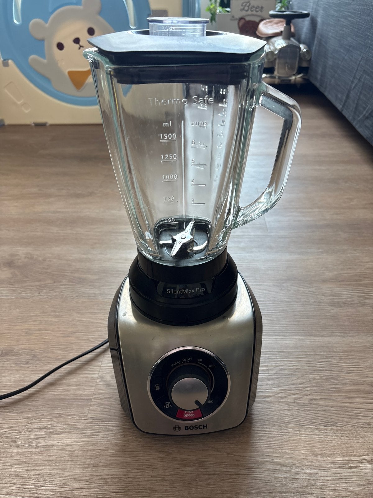 Bosch SilentMixx MMB66G7M Blender - Zo goed als nieuw, Ophalen of Verzenden, Zo goed als nieuw, Blender