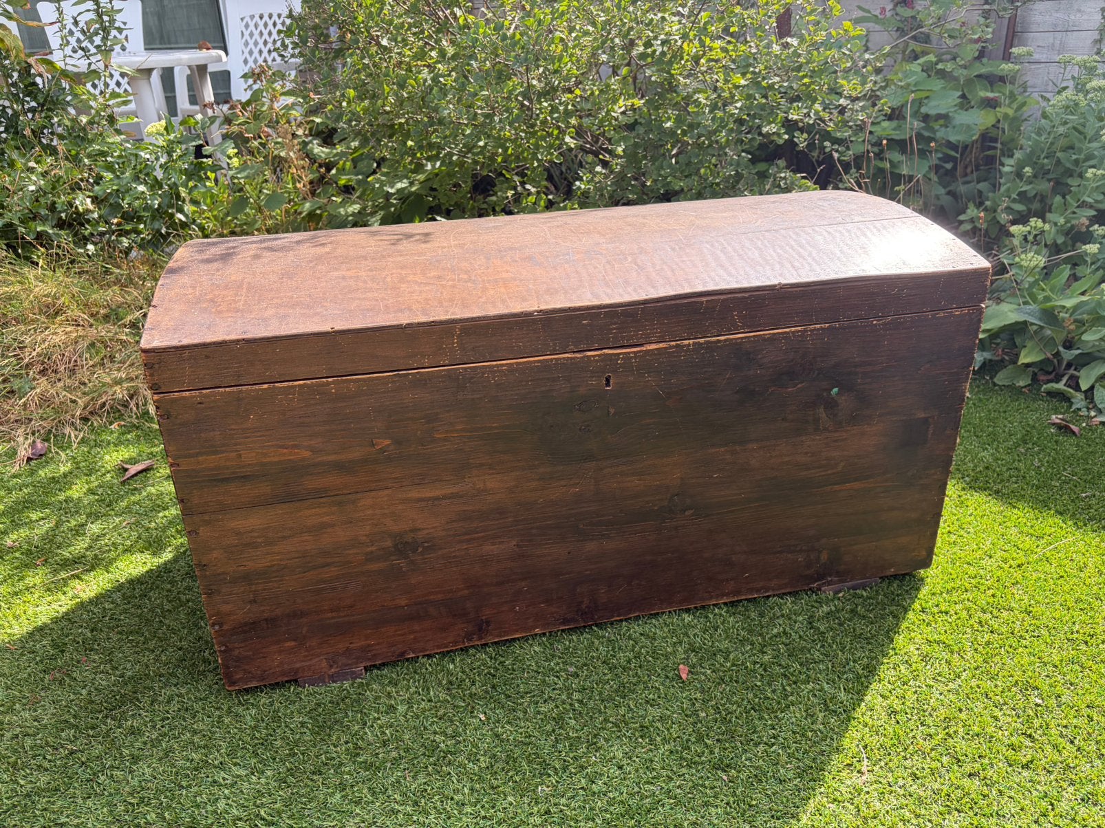 Houten dekenkist, Ophalen, Minder dan 50 cm, Gebruikt, 50 tot 100 cm