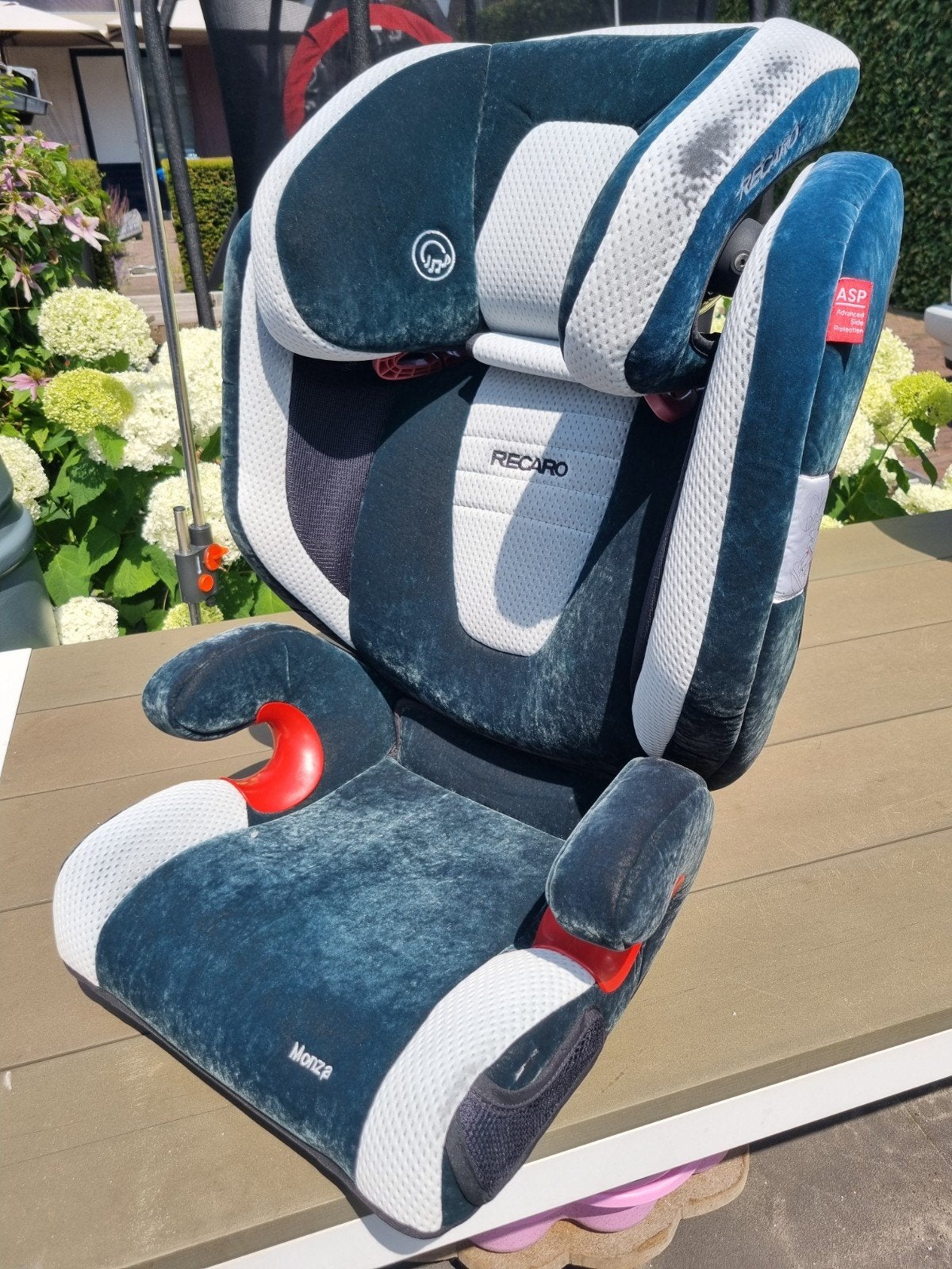 Recaro Monza autostoel zonder Isofix, 15 t/m 36 kg, Verstelbare rugleuning, Ophalen, Overige merken