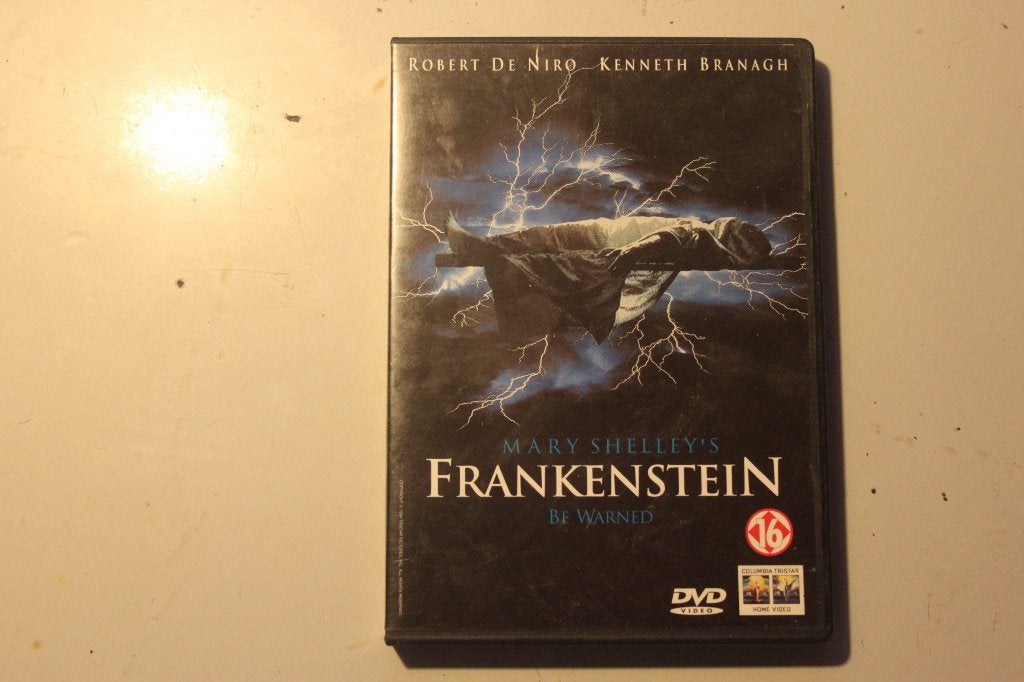 801k - dvd - mary shelley s - frankenstein - be warned, Cd's en Dvd's, Alle leeftijden, Ophalen of Verzenden, Gebruikt