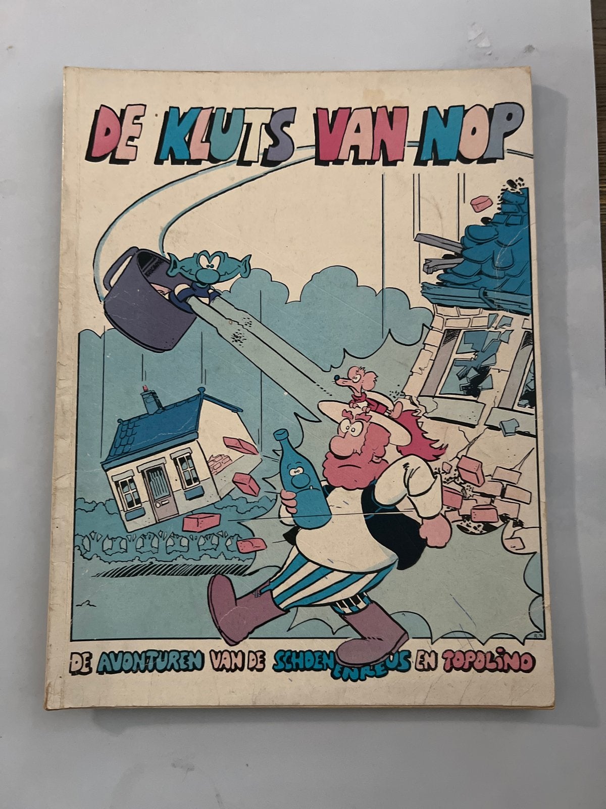 De Kluts van Nop - De Avonturen van de Schoen, Eén stripboek, Ophalen of Verzenden, Gelezen