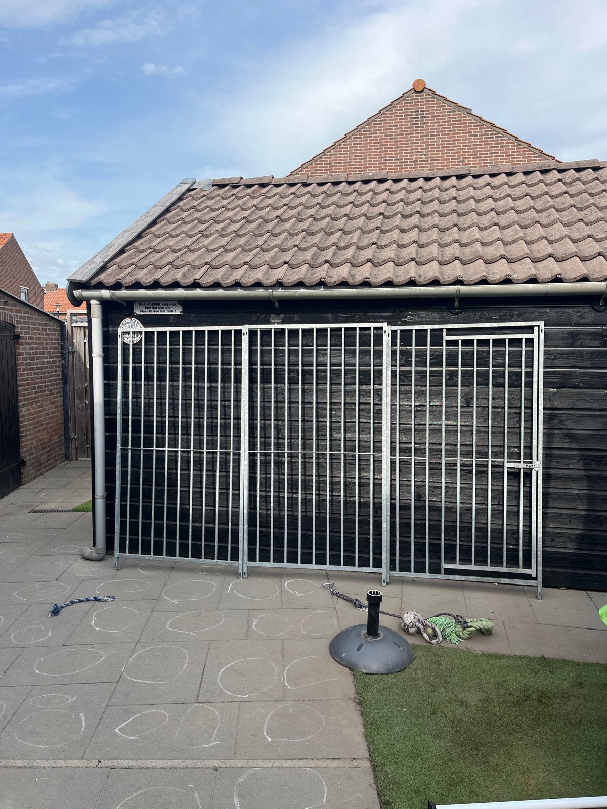 Kennel panelen / hondenren, Ophalen, Zo goed als nieuw