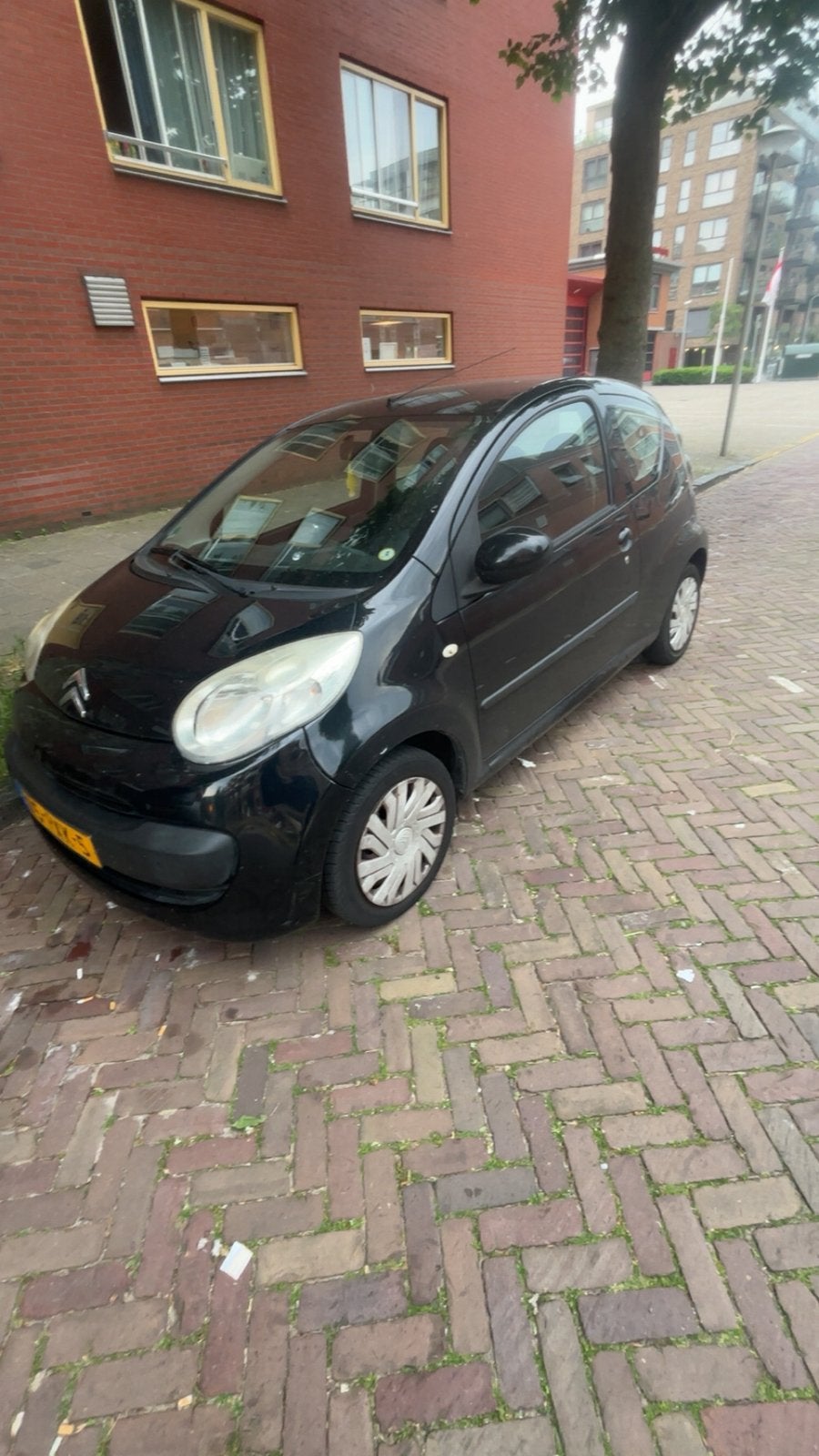 Citroen c1 automaat 2006, Auto's, Citroën, Particulier, Bluetooth, Elektrische ramen, Benzine, Automaat, Zwart, Zwart, Ophalen