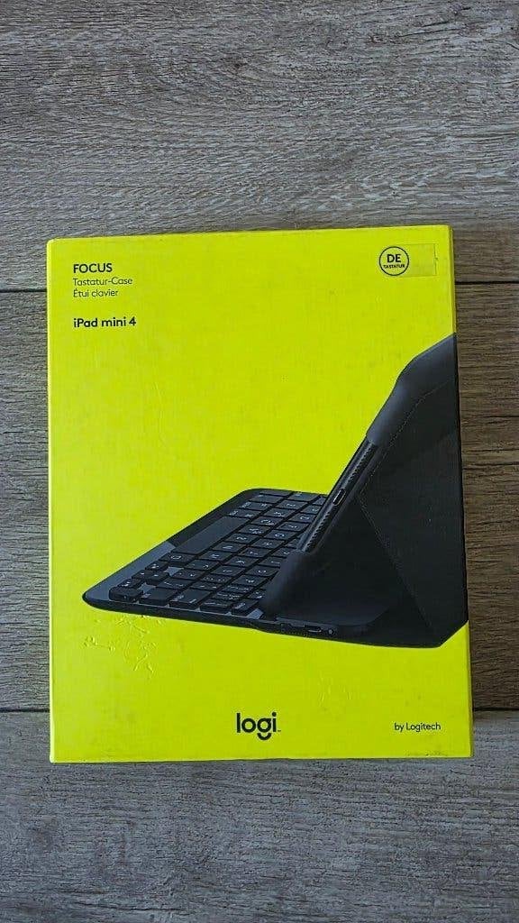 Logitech Focus Keyboard Case iPad Mini 4 Qwerty, Computers en Software, Logitech, Nieuw, Bescherming voor- en achterkant, Ophalen of Verzenden