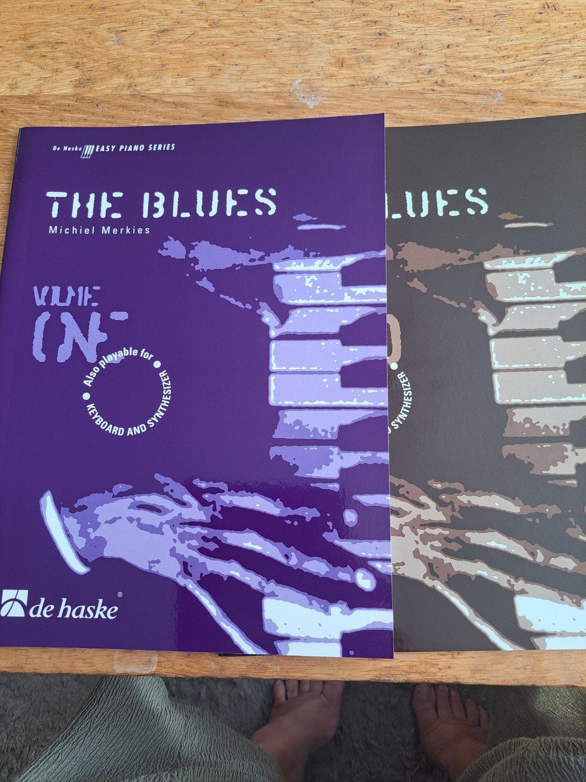De Haske Easy Piano Series: The Blues Volume 1 & 2, Les of Cursus, Nieuw, Ophalen of Verzenden, Keyboard
