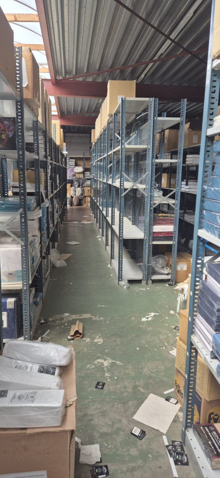 Professionele Legbordstellingen - Magazijnstellingen 90meter, Ophalen