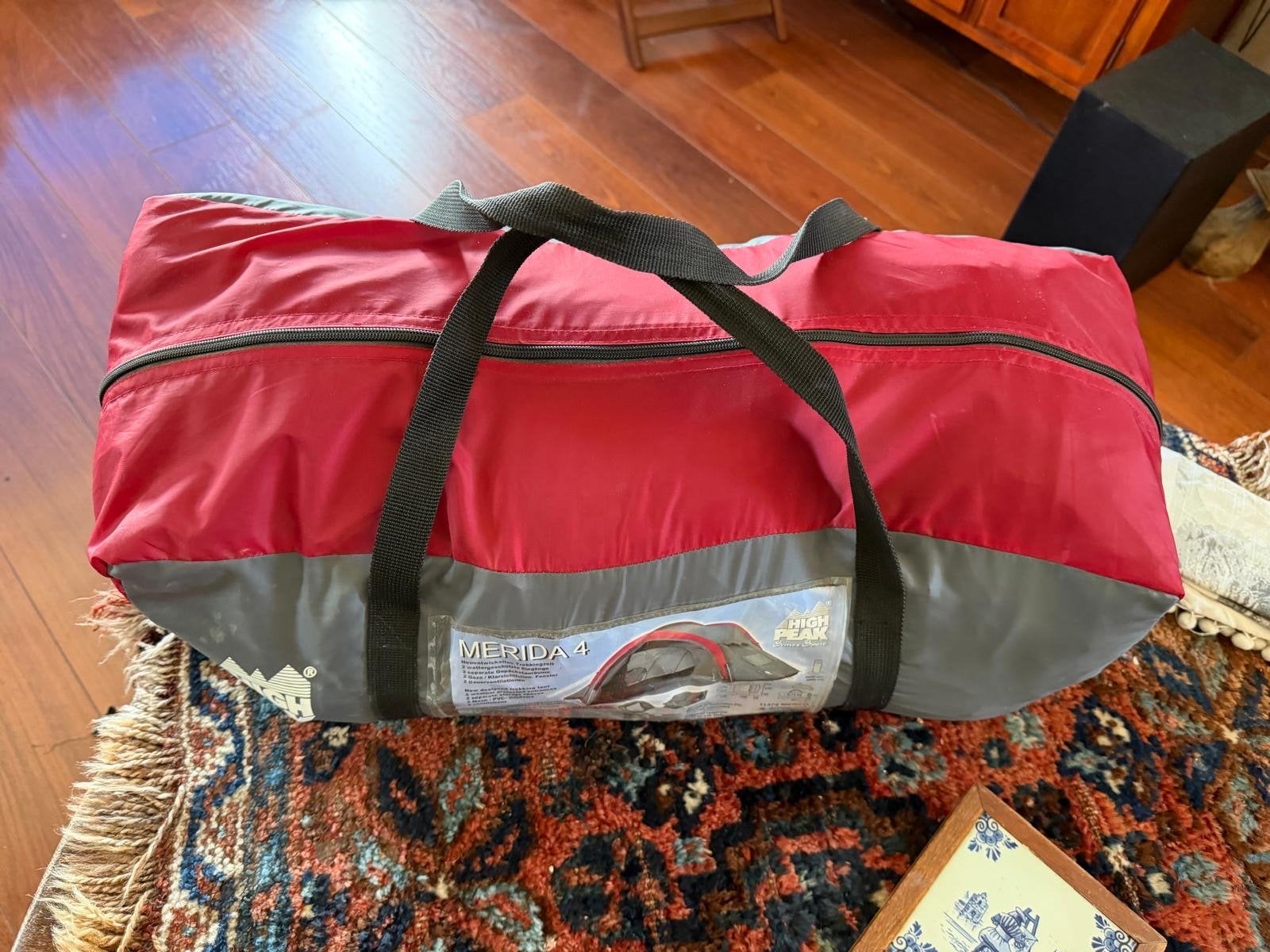 High Peak Merida 4 Trekkingtent - Zo goed als nieuw, Ophalen, Zo goed als nieuw, Tot en met 4