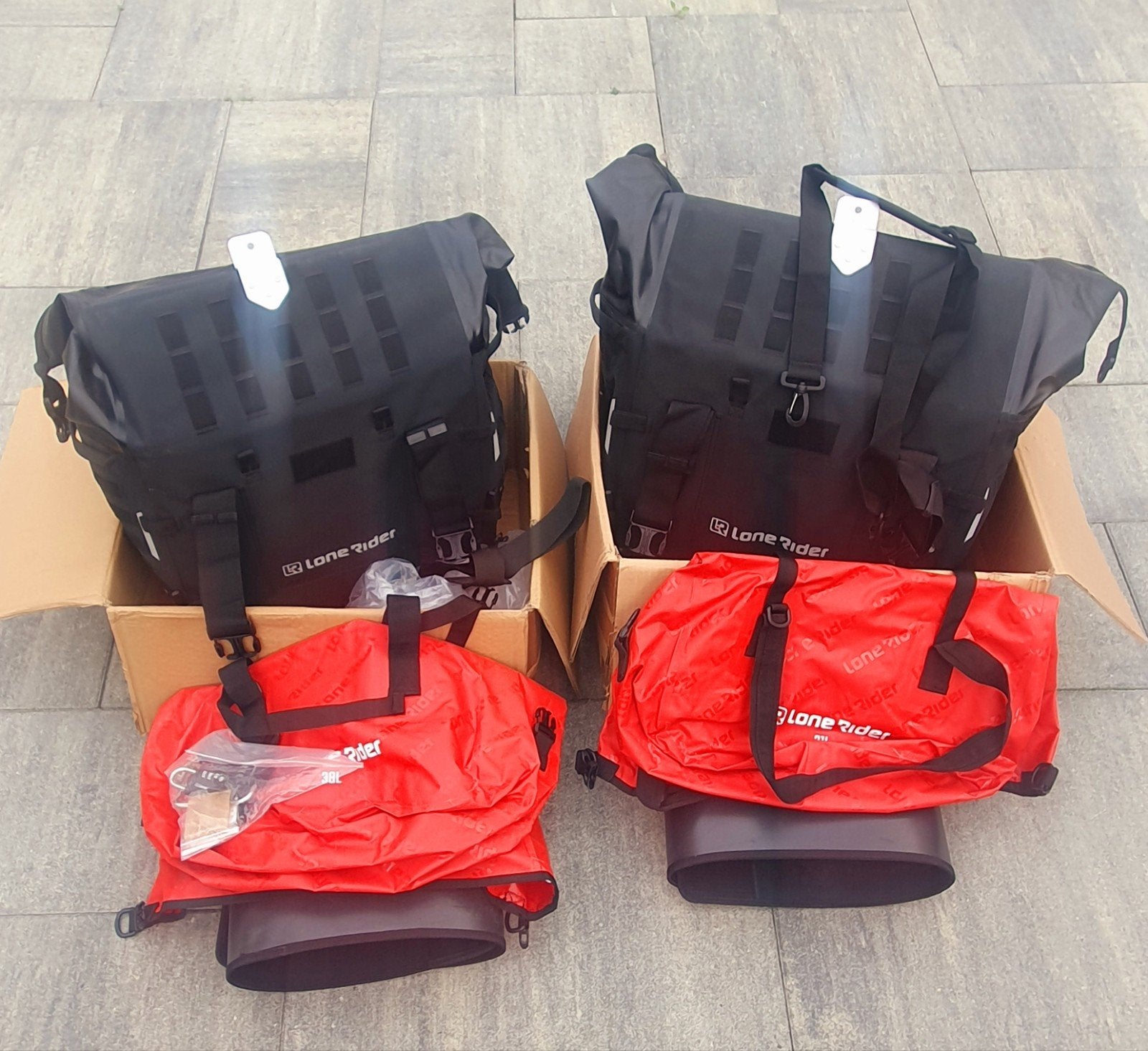 Lone Rider MotoBags voor BMW R 1250/1200 GS (Rackless), Ophalen of Verzenden, Zo goed als nieuw