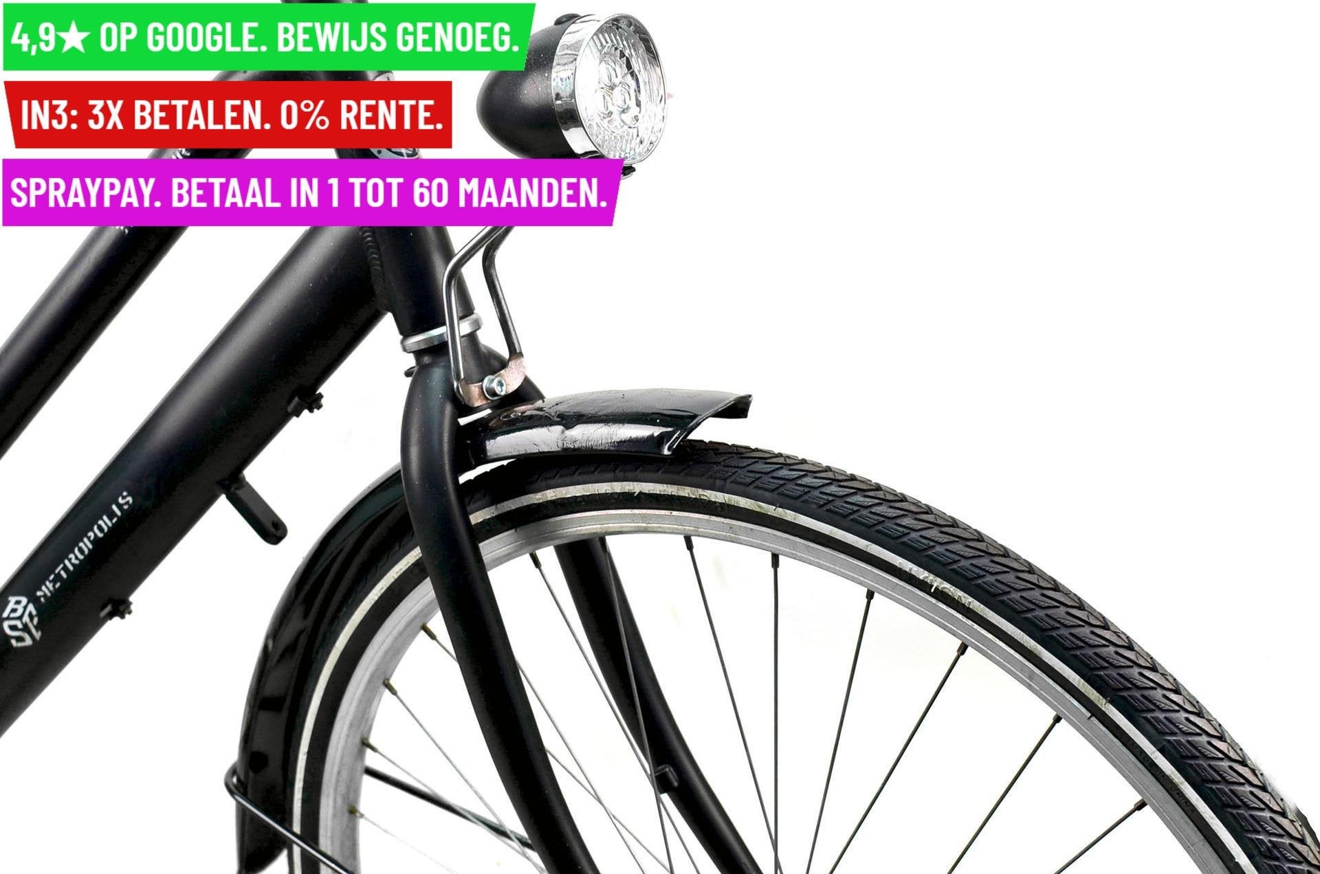 Damesfiets Metropolis 28"/56cm/1ver - Garantie/Levering, 9713 Bv Groningen, Gebruikt, Metropolis, 56 cm of meer