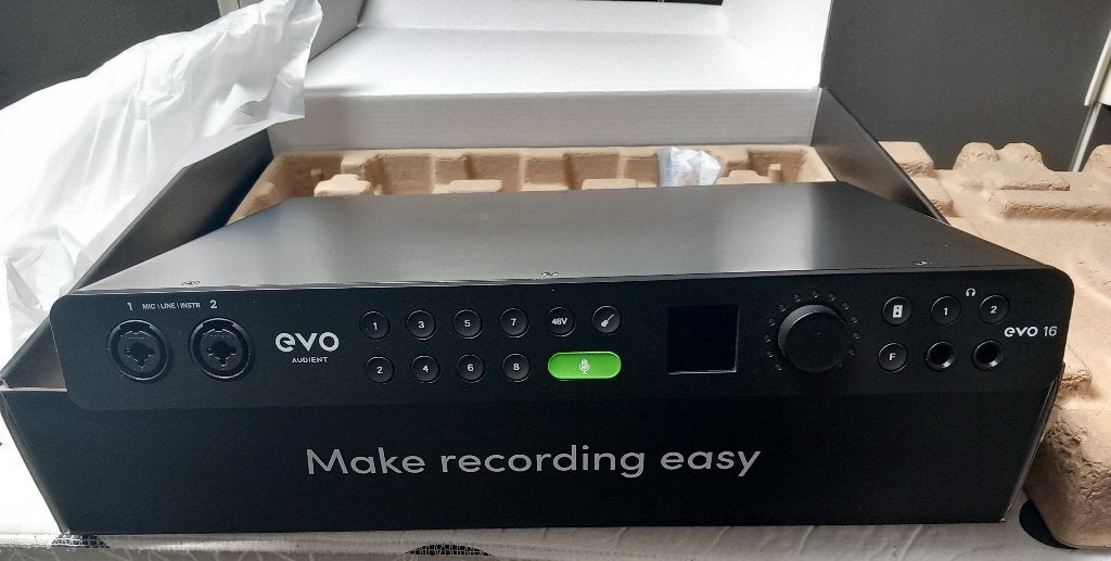 Audient EVO 16 - USB-c audio interface, Computers en Software, Geluidskaarten, Zo goed als nieuw, Extern, Ophalen of Verzenden