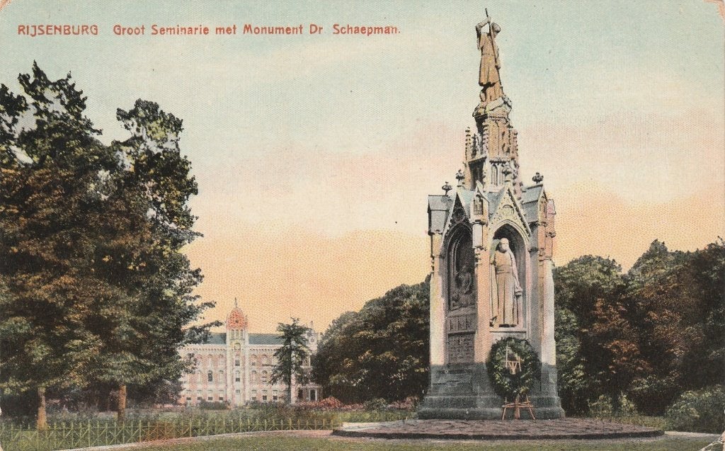 driebergen- monument schaepman rijssenburg 1914, Ophalen of Verzenden, Voor 1920, Utrecht