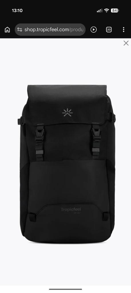 Tropicfeel Shell 20-40L backpack, Sieraden, Tassen en Uiterlijk, Tassen | Rugtassen, Overige merken, 25 tot 40 cm, Ophalen of Verzenden