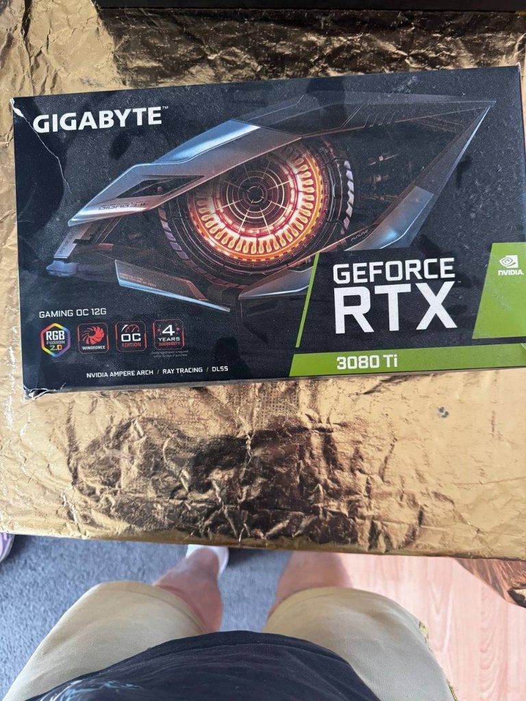 Graphics Card Nvidia 3080TI 12gb 384-bit, Computers en Software, Videokaarten, Nvidia, PCI-Express 4.0, GDDR6, HDMI, DisplayPort