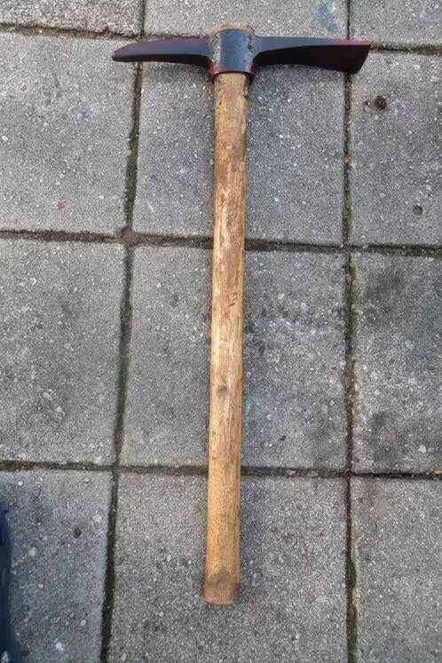 Pikhouweel - Lengte 75cm - Bodemprijs: €35,00, Tuin en Terras, Hand-tuingereedschap, Ophalen, Zo goed als nieuw, Pikhouweel