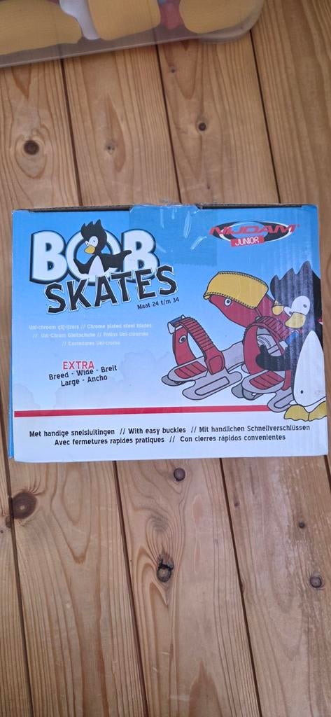 Nijdam Bob Skates Junior Schaatsen Maat 24-34, Ophalen of Verzenden, Zo goed als nieuw, Overige typen, Nijdam